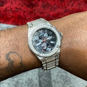 Aqua Master stainless steel watch